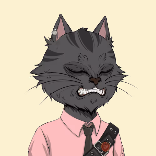 Angry Cat #8672
