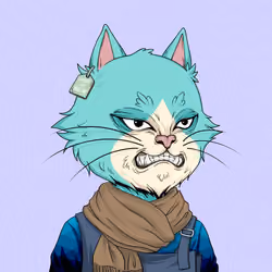 Angry Cat #5463