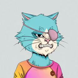 Angry Cat #9763