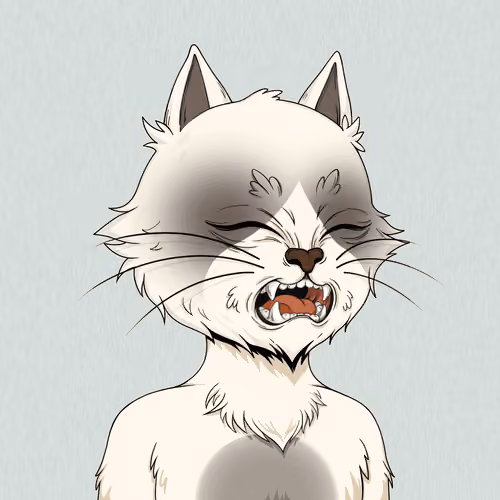 Angry Cat #9977