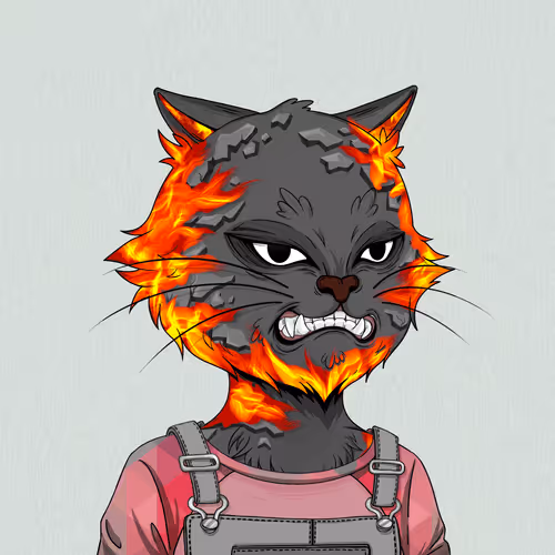 Angry Cat #9985