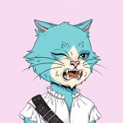 Angry Cat #1566