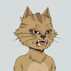 Angry Cat #5097
