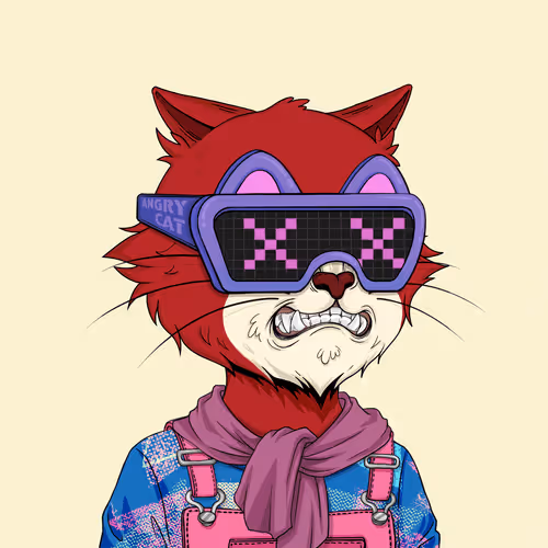 Angry Cat #2236