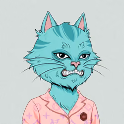 Angry Cat #8966