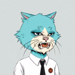 Angry Cat #1950