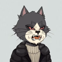 Angry Cat #3571