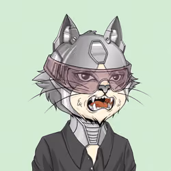 Angry Cat #8262