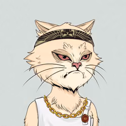 Angry Cat #1350