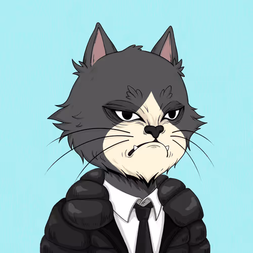 Angry Cat #9987