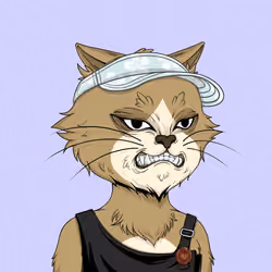 Angry Cat #8917