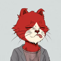 Angry Cat #7844