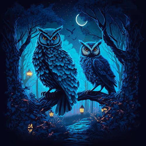 Mystical Owls #217