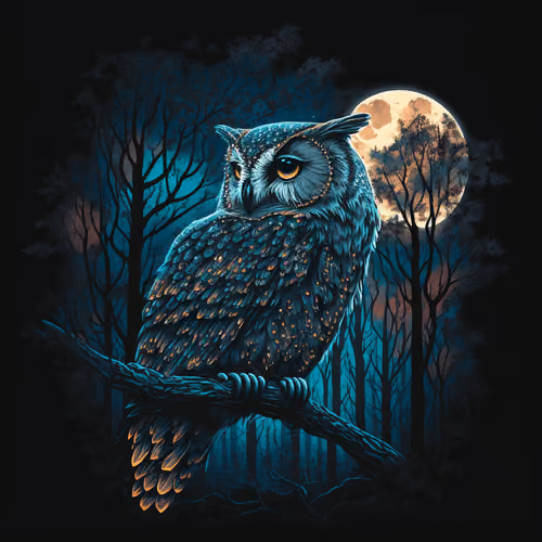 Mystical Owls #18