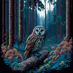 Mystical Owls #170