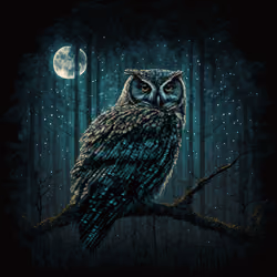 Mystical Owls #169