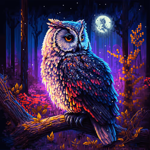 Mystical Owls #62