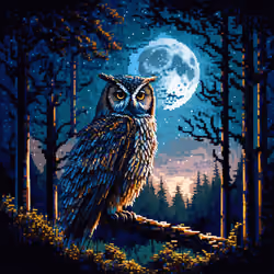 Mystical Owls #458