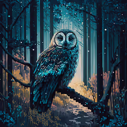 Mystical Owls #99