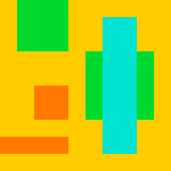 Rainbow Blocks by Andreotti #332