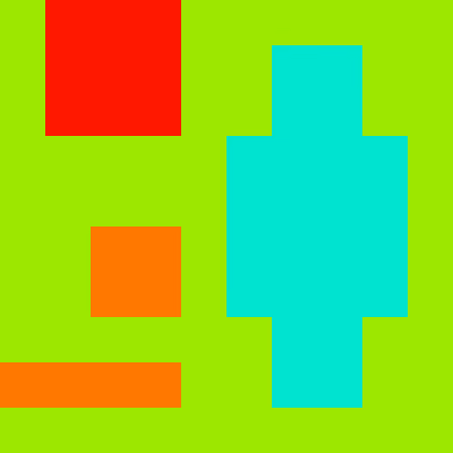 Rainbow Blocks by Andreotti #110