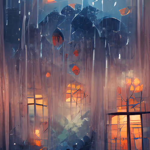 Raindrops By Hrg