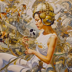 The Gold Helmet