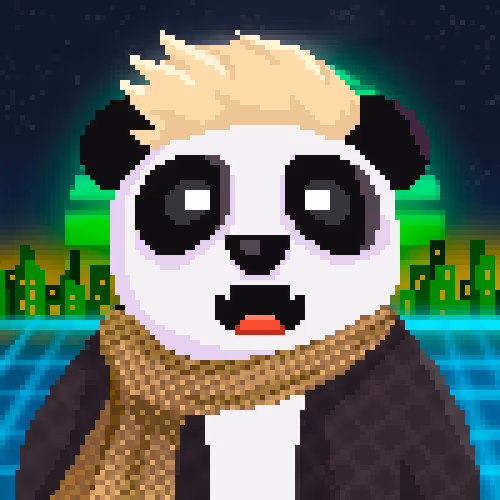 Retro Pandas
