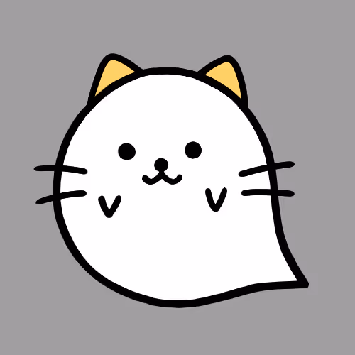 KawaiiGhostAnimal #001