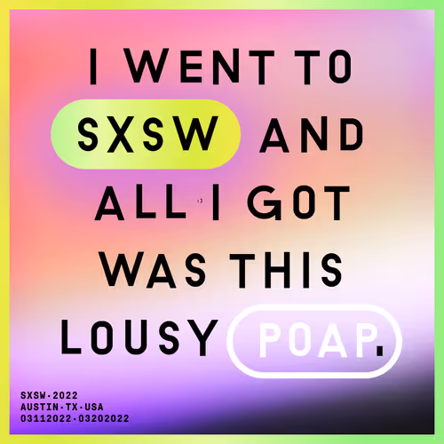 Sxsw 2022 Poap
