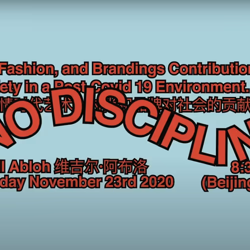 Virgil Abloh Psa Cafa Academic Lecture Titled No D