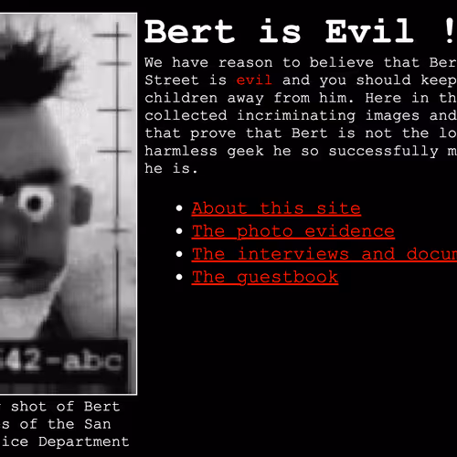 Bert Is Evil #2