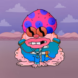 Peaceful Toadz #4240
