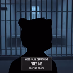 Okay Jail Bear #1802