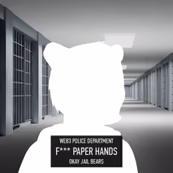 Okay Jail Bear #2290