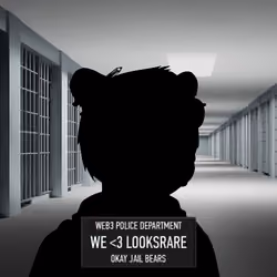 Okay Jail Bear #3245