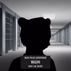 Okay Jail Bear #1801