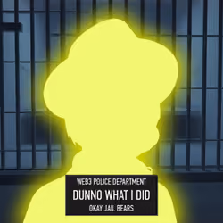 Okay Jail Bear #2234
