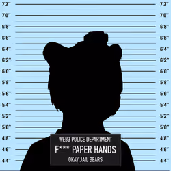 Okay Jail Bear #2232