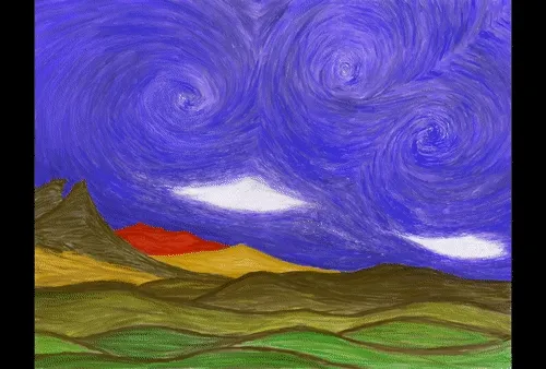 April - Happy Little Horizons by William Takeover