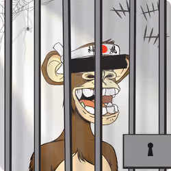 Anonymous Ape Prison Club  #849