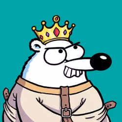 Fluffy Polar Bears #533