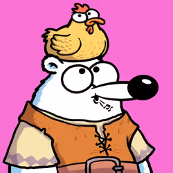 Fluffy Polar Bears #1086