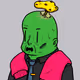 6734