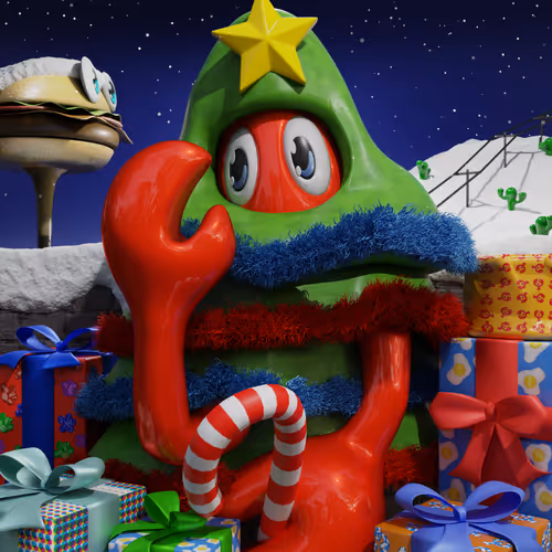 Happy Holidays Lobstar