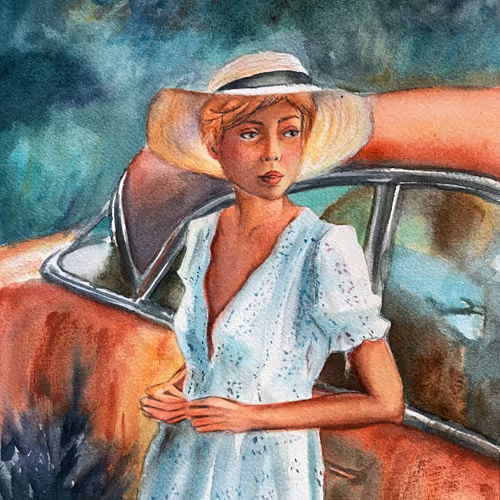 Watercolor by Mayra