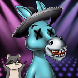 Sombrero Donkey #69
