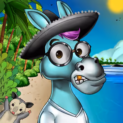 Sombrero Donkey #643