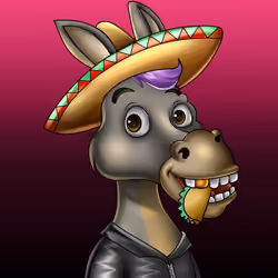Sombrero Donkey #2299