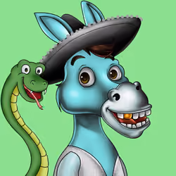 Sombrero Donkey #138